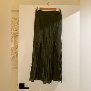 American Eagle Maxi skirt with slits